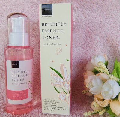 Manfaat Brightly Essence Toner Scarlett