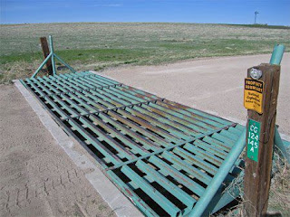 Cattle guards in Colorado