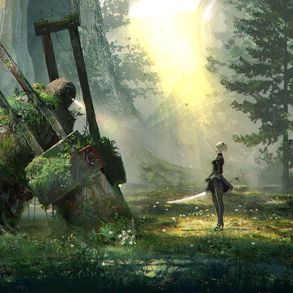 NieR Automata 9521 Wallpaper Engine