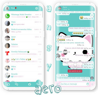 White Cat Theme For YOWhatsApp & Fouad WhatsApp By Angy Fenix