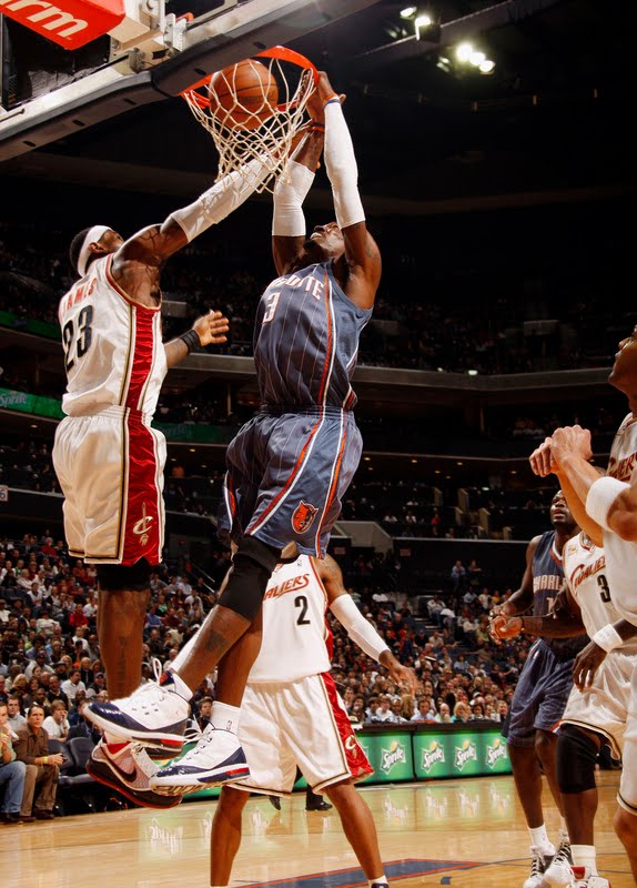 lebron james dunking on amare stoudemire. So after a very slow start and