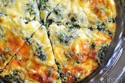 SPINACH MUSHROOM AND FETA CRUSTLESS QUICHE