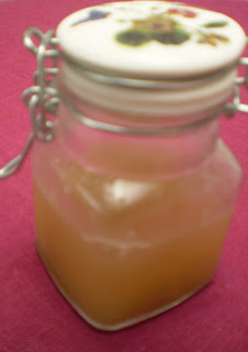 Sirop de rhubarbe à la Srévia