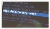wipe data/factory reset - Samsung Galaxy V Plus