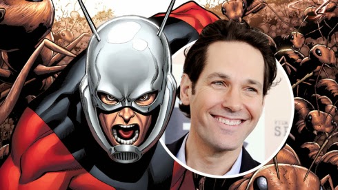 HOMEM FORMIGA : Paul Rudd será o herói da Marvel