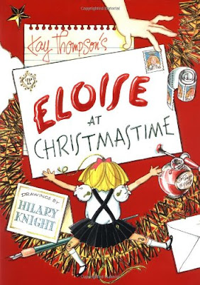 Eloise At Christmastime, part of Favorite Character Christmas Book Review List for Kids