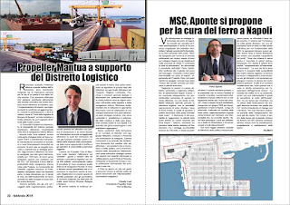 feb 2018 pag 23 - MSC, Aponte si propone  per la cura del ferro a Napoli