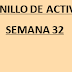 CUADERNILLO DE ACTIVIDADES SEMANA 32 1º GRADO