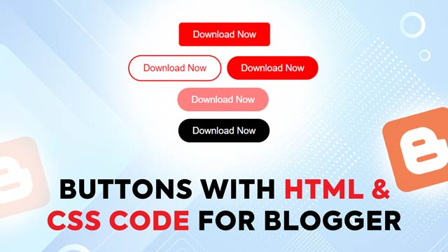 5 Best stylish Download button html code for Blogger in 2021