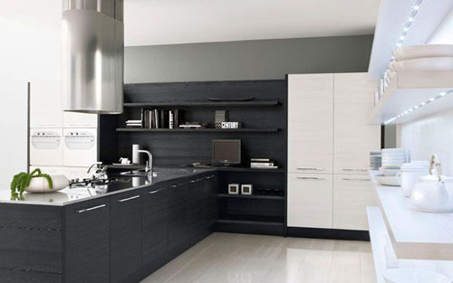 Kitchen with Simple and Minimalist Design
