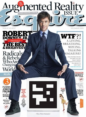 Robert Downey Jr. in Esquire Magazine Cover December 2009 photos