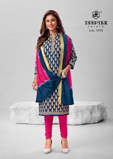 Deeptex Tradition vol 15  dress material