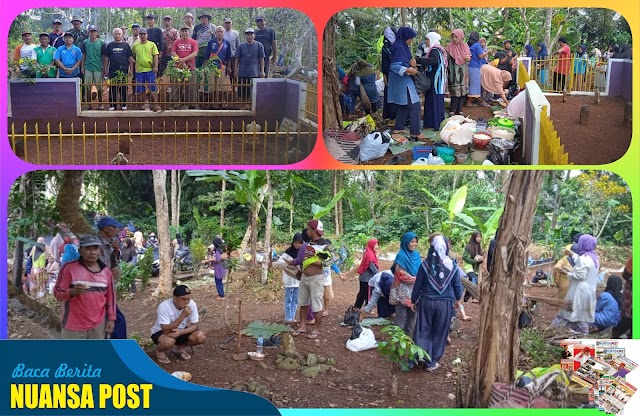  Warga Dusun Tarikolot Desa Situmandala Gotong Royong Bersihkan TPU Gunung Kukuy