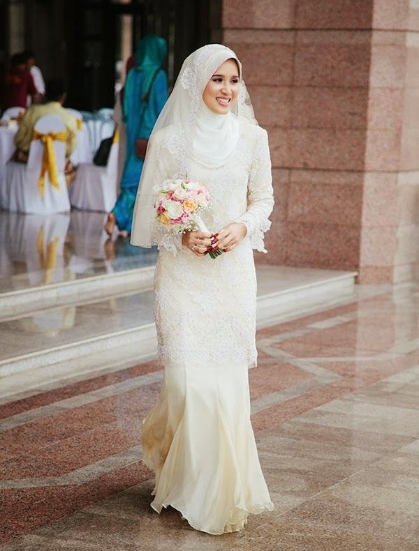 5 Contoh  Baju  Pengantin Muslim Modern Terbaru 2022