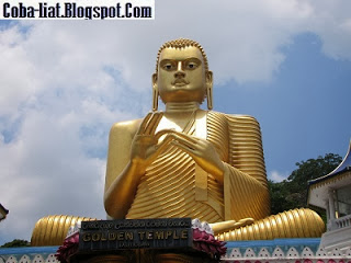 Ada Buddha Tidur di Dalam Gua Srilanka