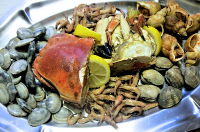 plateau, fruits de mer