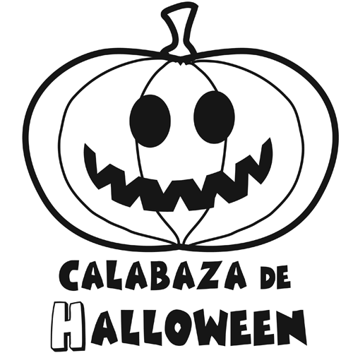 halloween para colorear