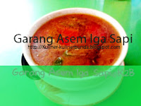 Resep Masakan Garang Asem Iga Sapi