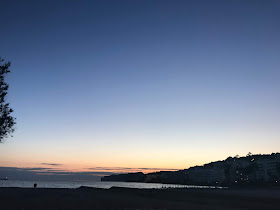 the sunset over santa ponsa bay majorca 