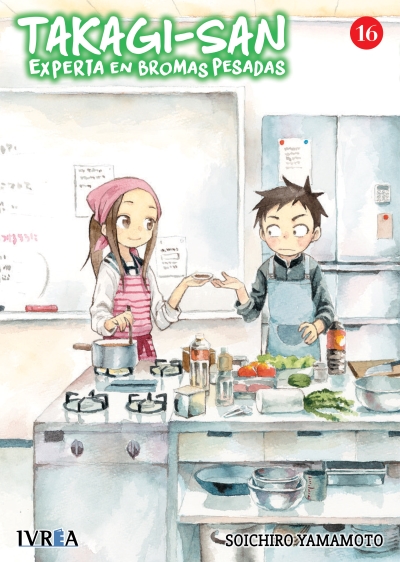 Review de "Takagi-san, experta en bromas pesadas" (Karakai Jouzu no Takagi-san) vol.16, de Sōichirō Yamamoto - Ivréa