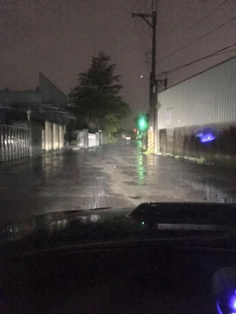 魚眼大燈在下大雨且視線不佳的道路行駛 路況仍然非常清晰