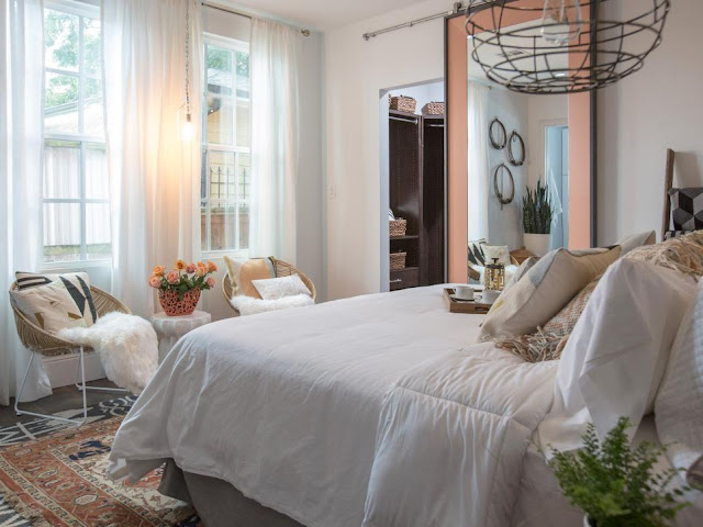 Property Brothers New Orleans pictures of renovated bedroom