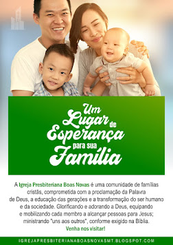 UM LUGAR DE ESPERANÇA PARA SUA FAMÍLIA