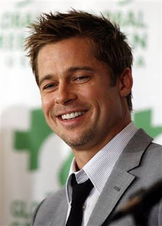 brad pitt short hair