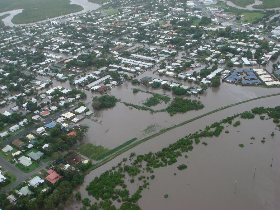 Aerial Pictures Of Queensland Floods. As flood waters continue to