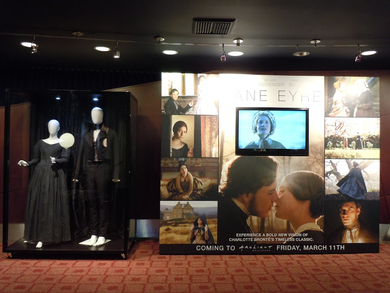 Jane Eyre movie costume display