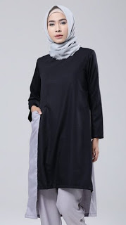 13 Kreasi Baju Muslim Tunik Terbaru Tampil Trendy dan 
