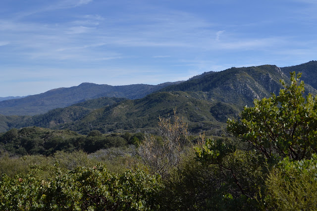 Eagle Crag on the way up Agua Tibia