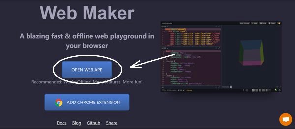 専用エディタ Web MakerでコーディングすればCSSもHTMLも一度に確認できる,You can check CSS and HTML at once by coding with the dedicated editor Web Maker,使用专用的编辑器Web Maker进行编码可 同时确认CSS和HTML