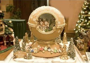 Gingerbread House in an Egg/Snowglobe