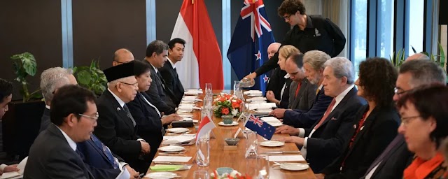 Wapres Dorong Langkah Konkret Peningkatan Kerja Sama Bilateral Indonesia-New Zealand