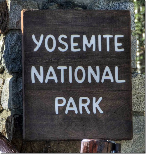 Yosemite Sign