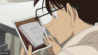 名探偵コナンアニメ 1103話 青春小説に罪の匂い Detective Conan Episode 1103