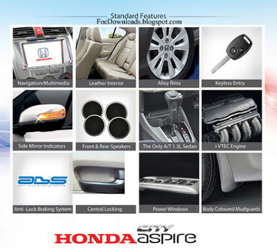 Honda City Aspire 2013 parts