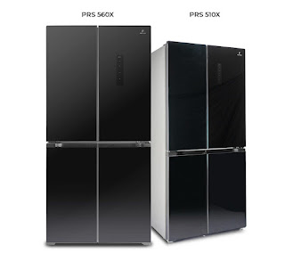 kulkas 4 pintu side by side belezza