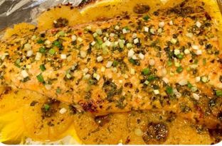 Baked Pineapple Salmon