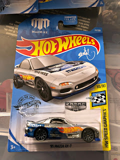 hot wheels walmart  ZAMAC Mad Mike '95 Mazda RX-7