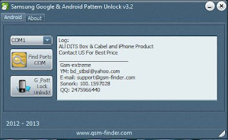 Samsung Google Lock Android Pattern Unlocker Tool