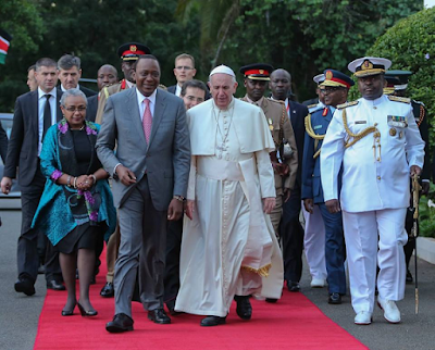 Pope in Kenya 7