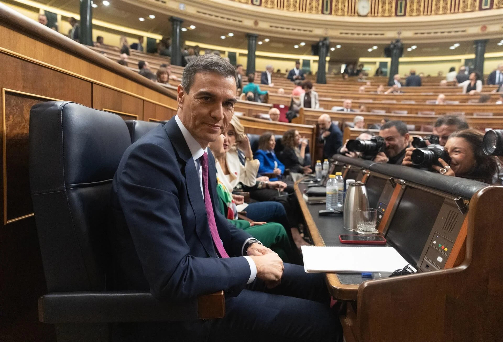 Pedro Sánchez reelegido presidente del Gobierno con mayoría en el Congreso