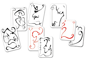 projekt kart do gry Katarzyna Urbaniak grafika rysunek wektor playing cards creative projects draw sketches illustration