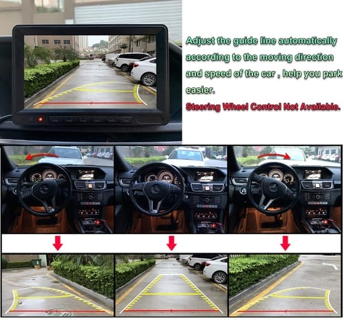 GreenYi-52 Trajectory Car Backup Camera