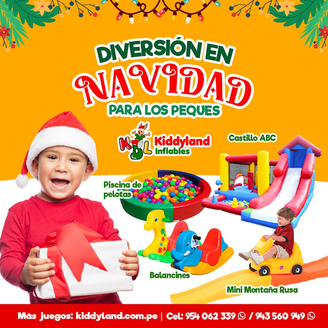 Alquiler de Juegos inflables para Navidad