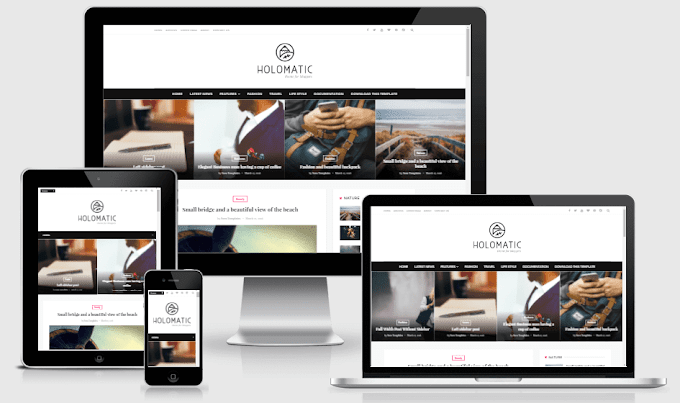 Download Holomatic Responsive Blogger Template