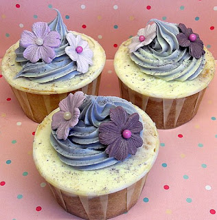 Cupcakes Decorados con Flores