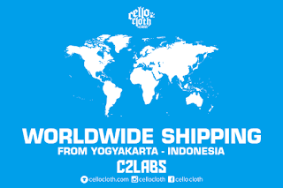 Worldwide Shipping Custom Clothing Products from Yogyakarta Indonesia